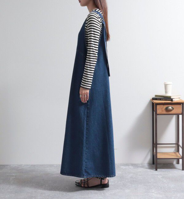 fredy emue「デニムジャンスカ」|ワンピース|