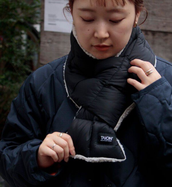 GLOSTER「【TAION/タイオン】GLOSTER別注 ボアリバーシブルマフラー ダウンマフラー 差し込み」|マフラー|