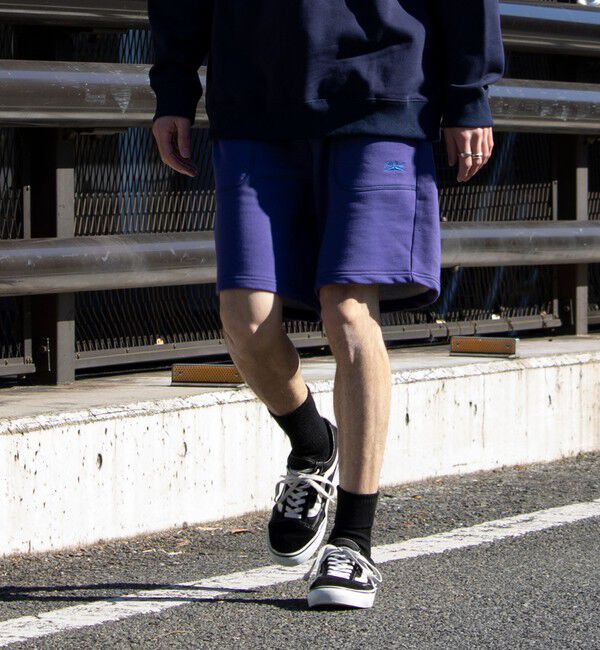 GLOSTER「【Jack Purcell/ジャックパーセル】コーマ裏毛 スウェットハーフパンツ ショートパンツ」|その他|ブルー