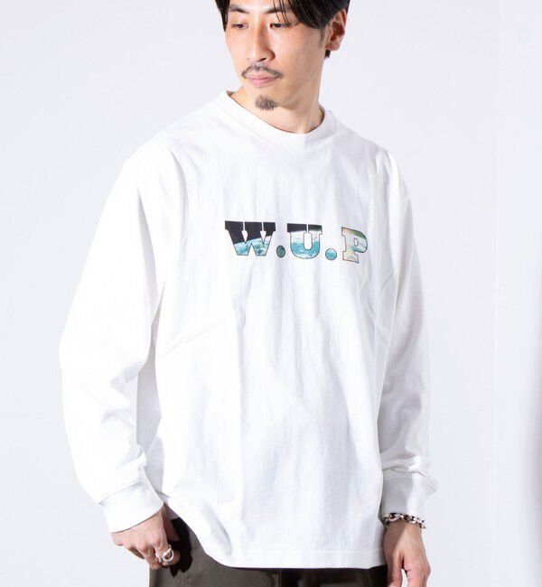 GLOSTER「【Wonder Union Project】ASSORT ロングスリーブTシャツ ロンT」|Tシャツ・カットソー|