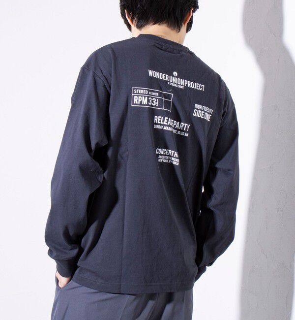 GLOSTER「【Wonder Union Project】ASSORT ロングスリーブTシャツ ロンT」|Tシャツ・カットソー|