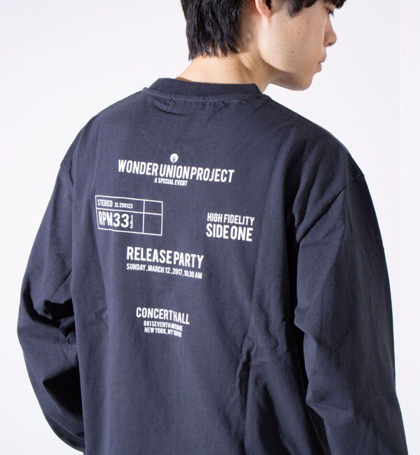 GLOSTER「【Wonder Union Project】ASSORT ロングスリーブTシャツ ロンT」|Tシャツ・カットソー|