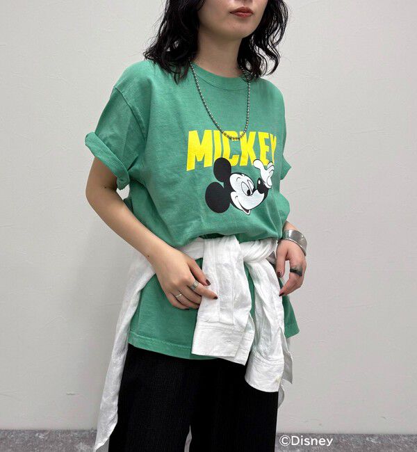 fredy emue「【GOOD ROCK SPEED/グッドロックスピード】Disney Mickey 半袖Tシャツ」|Tシャツ・カットソー|