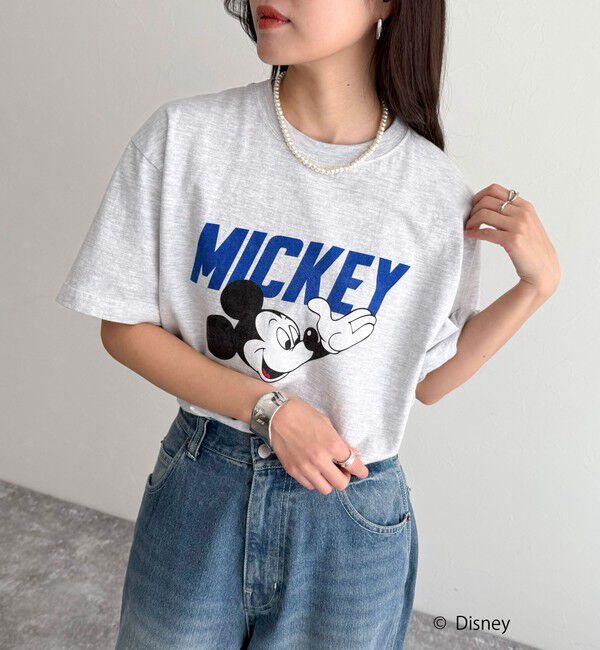 fredy emue「【GOOD ROCK SPEED/グッドロックスピード】Disney Mickey 半袖Tシャツ」|Tシャツ・カットソー|