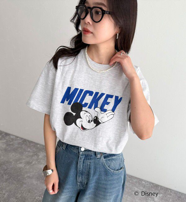 fredy emue「【GOOD ROCK SPEED/グッドロックスピード】Disney Mickey 半袖Tシャツ」|Tシャツ・カットソー|
