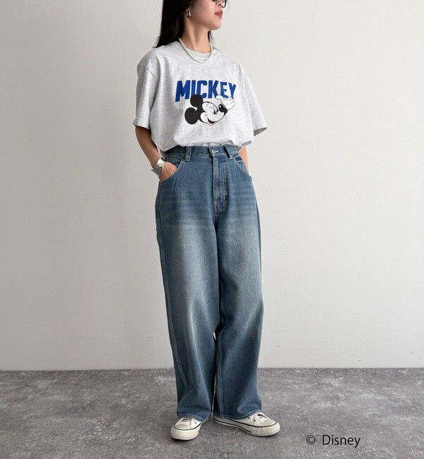 fredy emue「【GOOD ROCK SPEED/グッドロックスピード】Disney Mickey 半袖Tシャツ」|Tシャツ・カットソー|