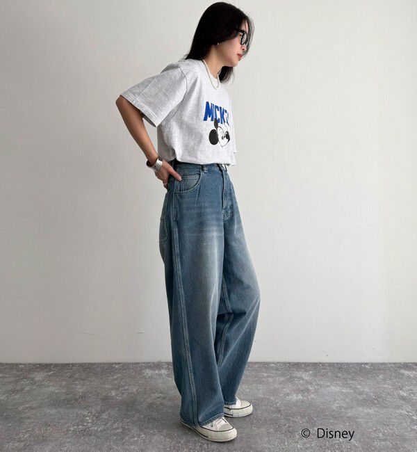 fredy emue「【GOOD ROCK SPEED/グッドロックスピード】Disney Mickey 半袖Tシャツ」|Tシャツ・カットソー|