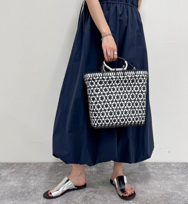 fredy emue「【PALI/パリ】Passionfruit Baskets small」|かごバッグ|ブラック