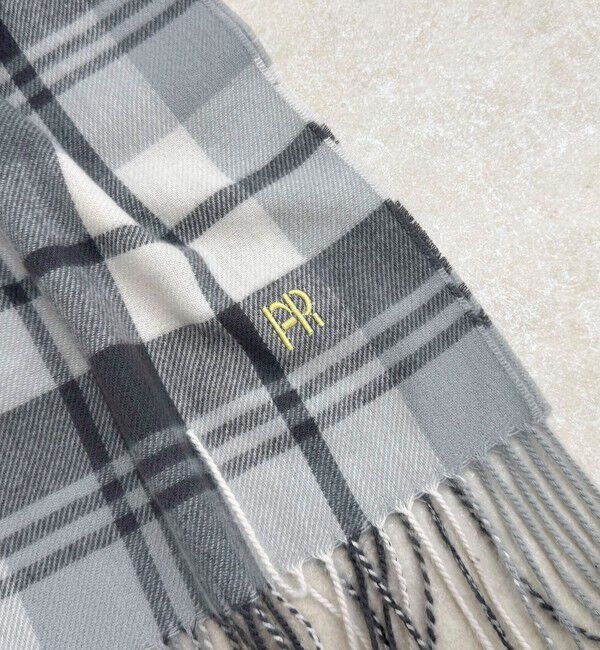 fredy emue「ソフトチェックストール」|ストール|