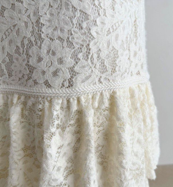 fredy emue「起毛レースティアードスカート」|スカート|