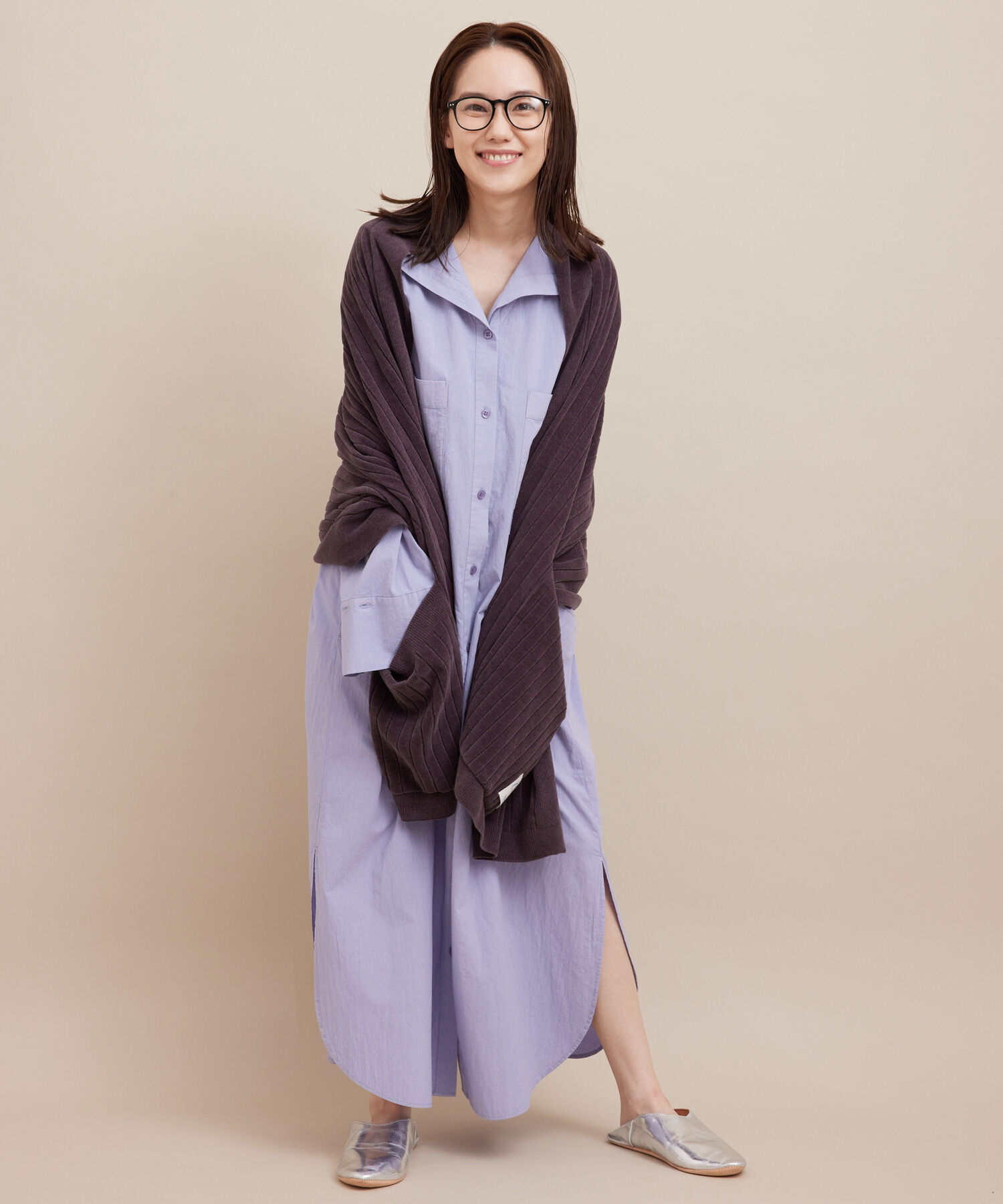 SALON adam et rope'「【極上の肌ざわり】ブランケット -CreamyCotton /クリーミーコットン-」|マフラー|