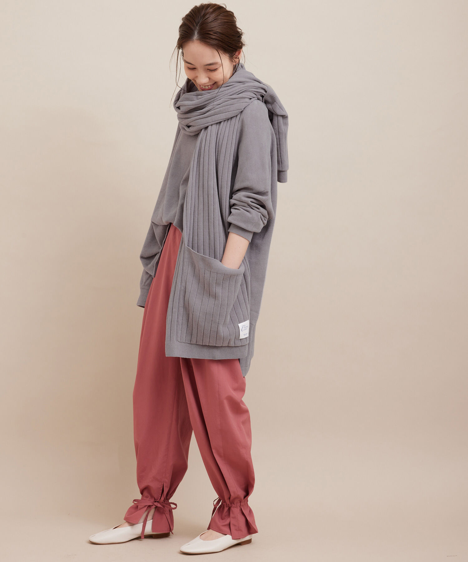 SALON adam et rope'「【極上の肌ざわり】ブランケット -CreamyCotton /クリーミーコットン-」|マフラー|