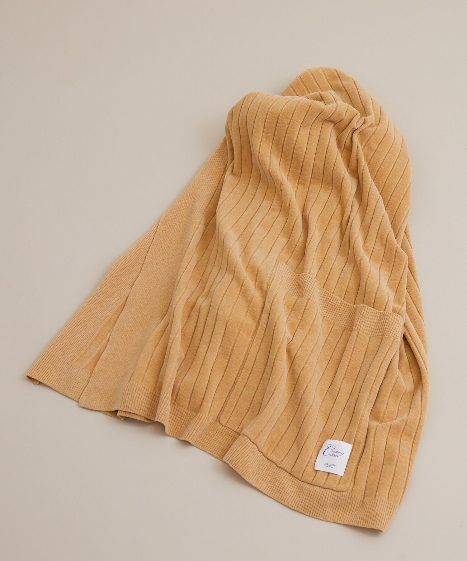 SALON adam et rope'「【極上の肌ざわり】ブランケット -CreamyCotton /クリーミーコットン-」|マフラー|