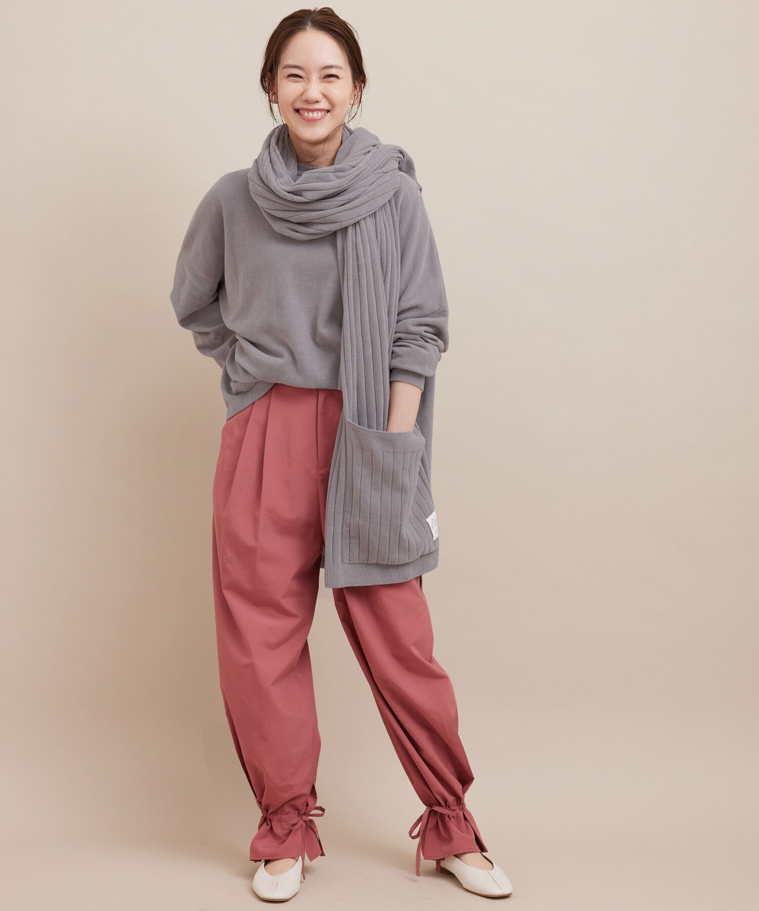 SALON adam et rope'「【極上の肌ざわり】ブランケット -CreamyCotton /クリーミーコットン-」|マフラー|