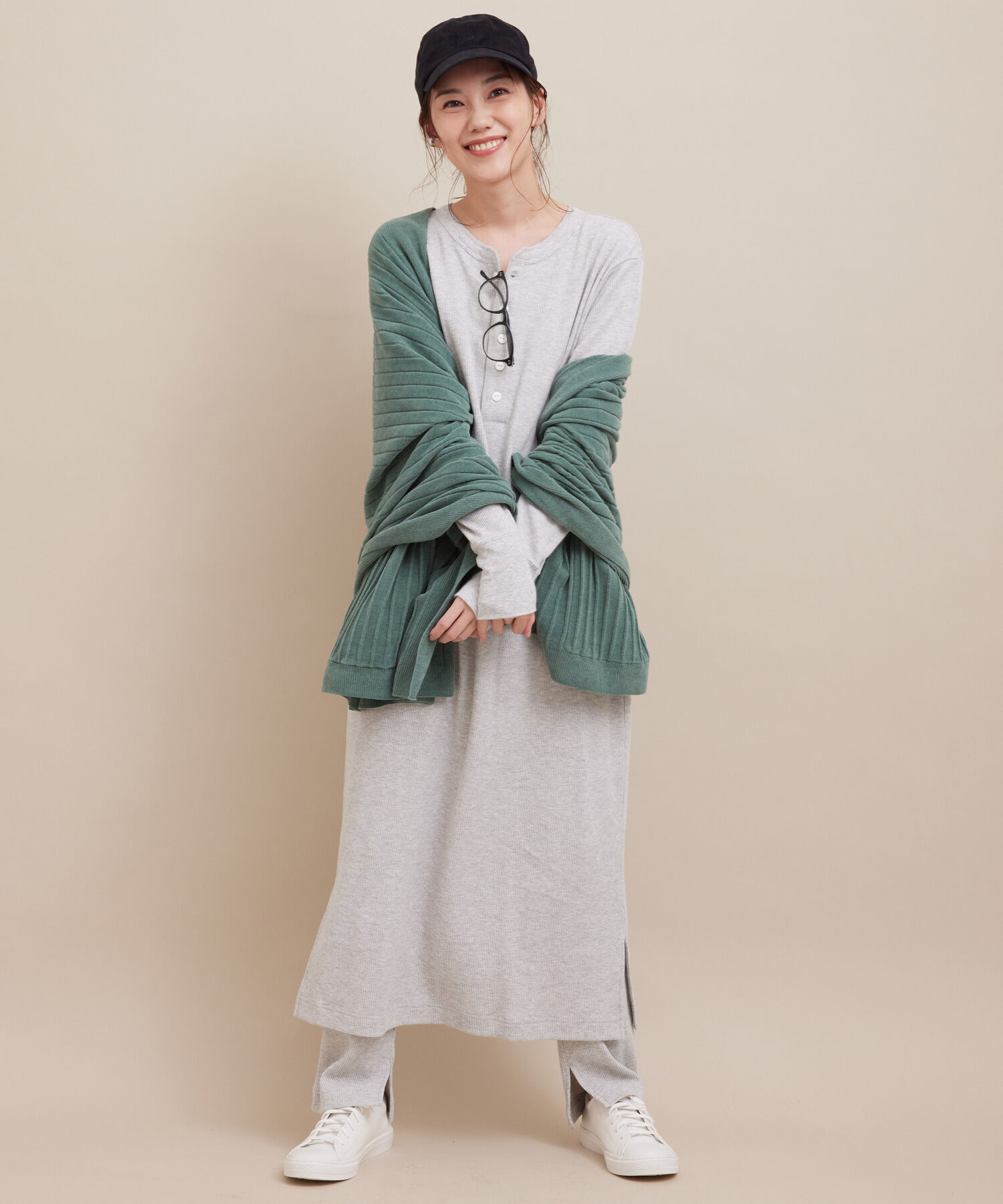 SALON adam et rope'「【極上の肌ざわり】ブランケット -CreamyCotton /クリーミーコットン-」|マフラー|