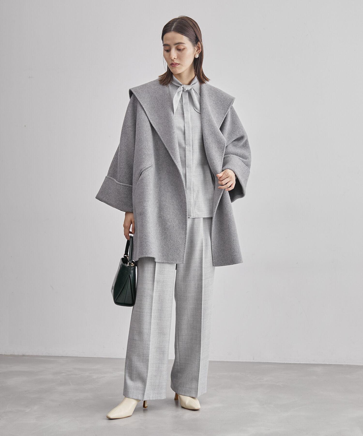 ROPE「【雑誌掲載】スクエアトゥストレッチショートブーツ」|その他|