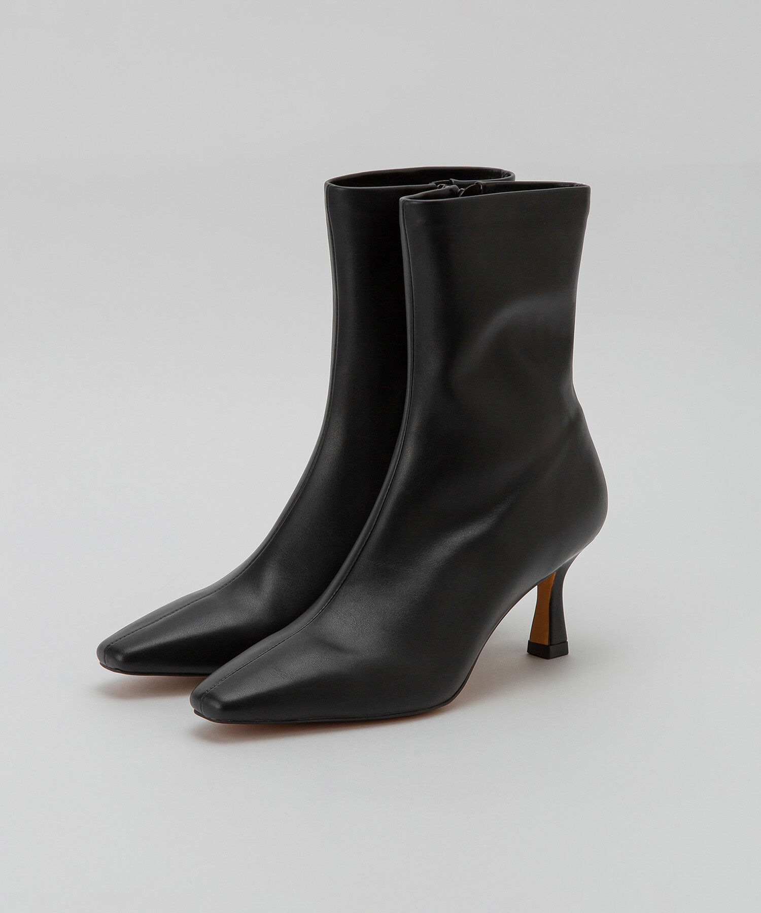 ROPE「【雑誌掲載】スクエアトゥストレッチショートブーツ」|その他|