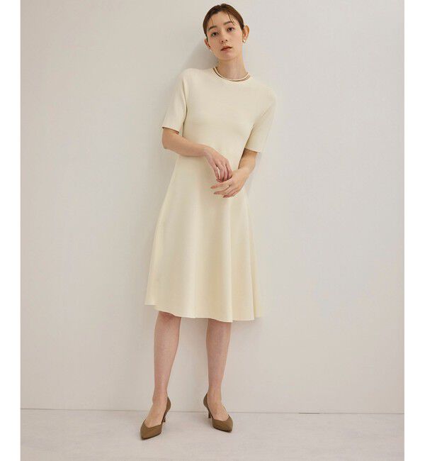 ROPE「【洗える】ニットセットアップワンピース【セレモニー/通勤対応】」|ワンピース|