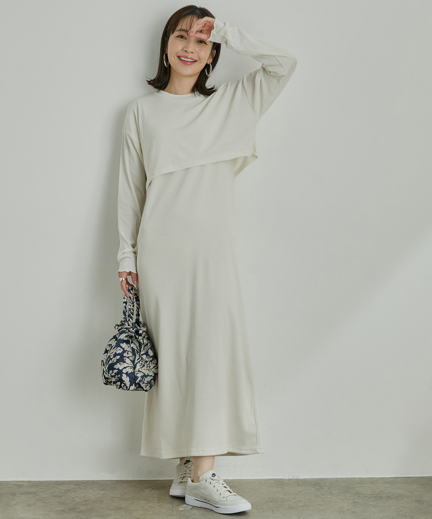 VIS「テレコレイヤード風ワンピース」|ワンピース|キナリ(16)