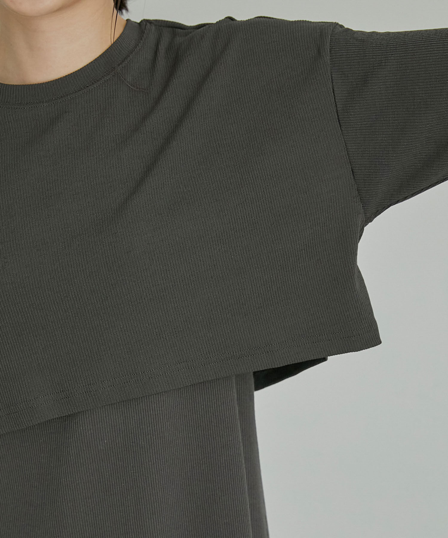 VIS「テレコレイヤード風ワンピース」|ワンピース|