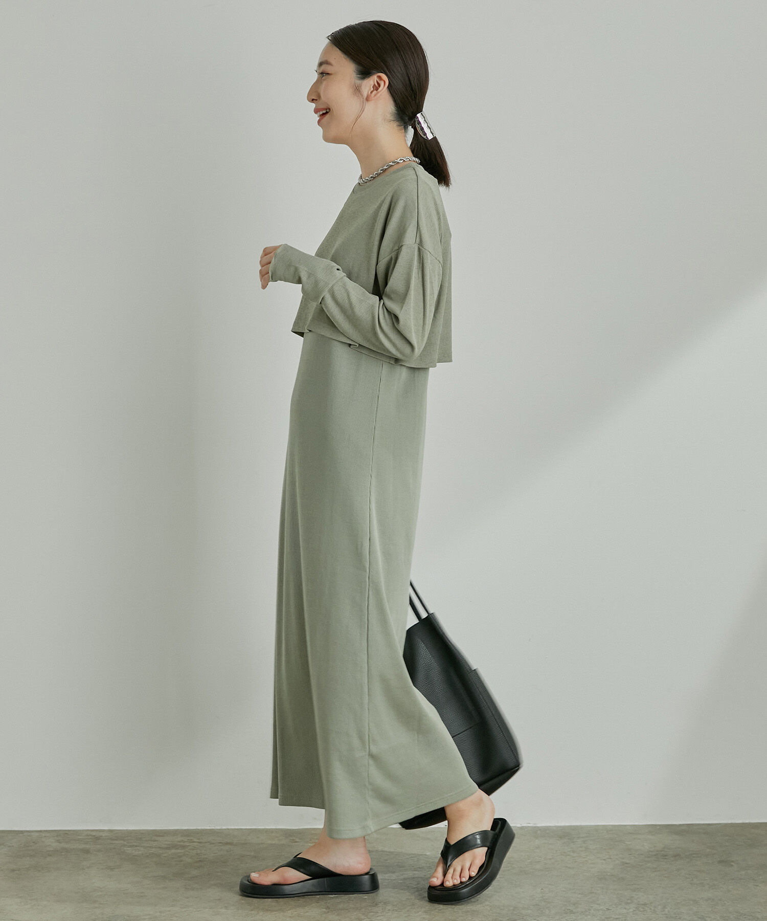 VIS「テレコレイヤード風ワンピース」|ワンピース|