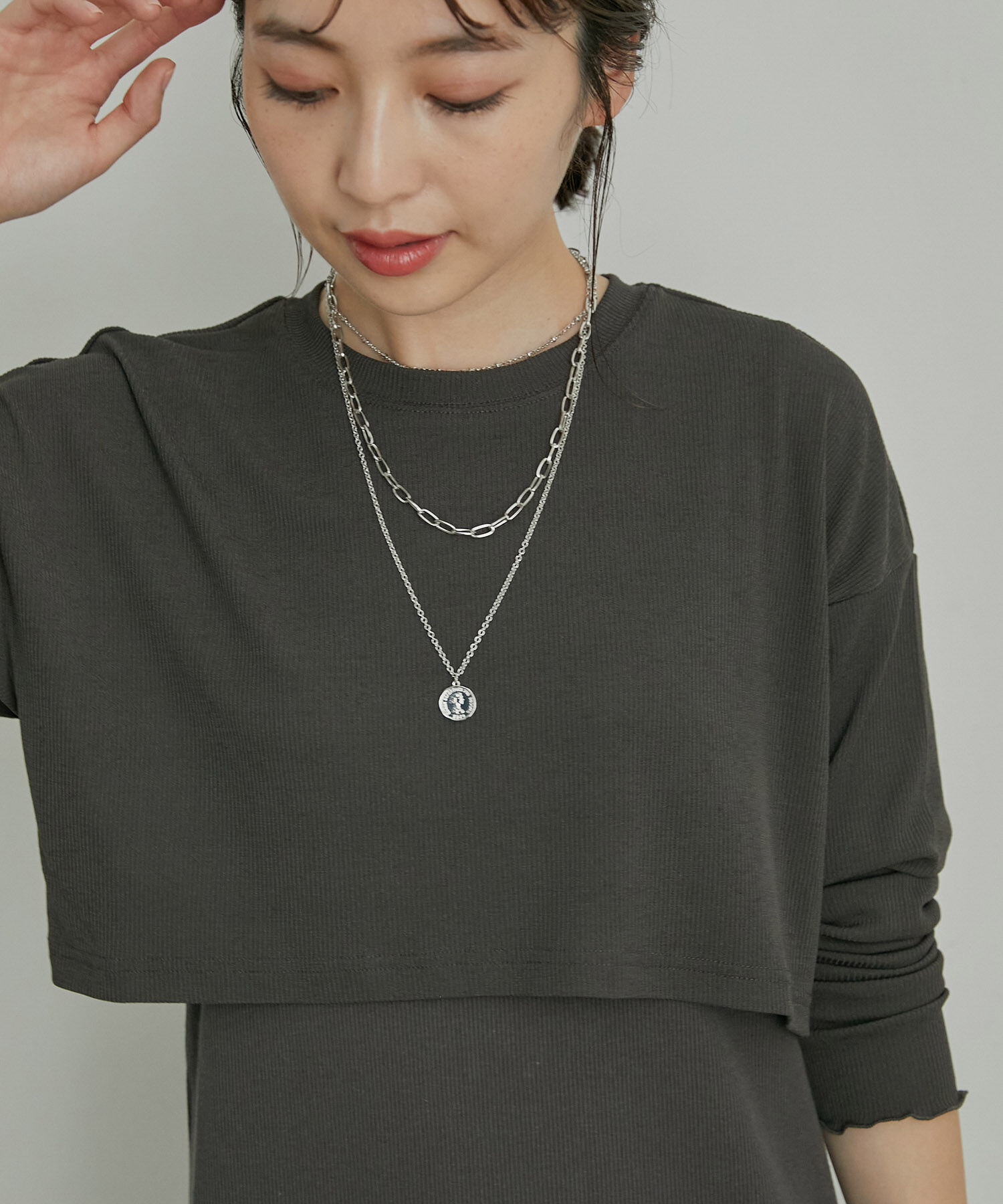 VIS「テレコレイヤード風ワンピース」|ワンピース|