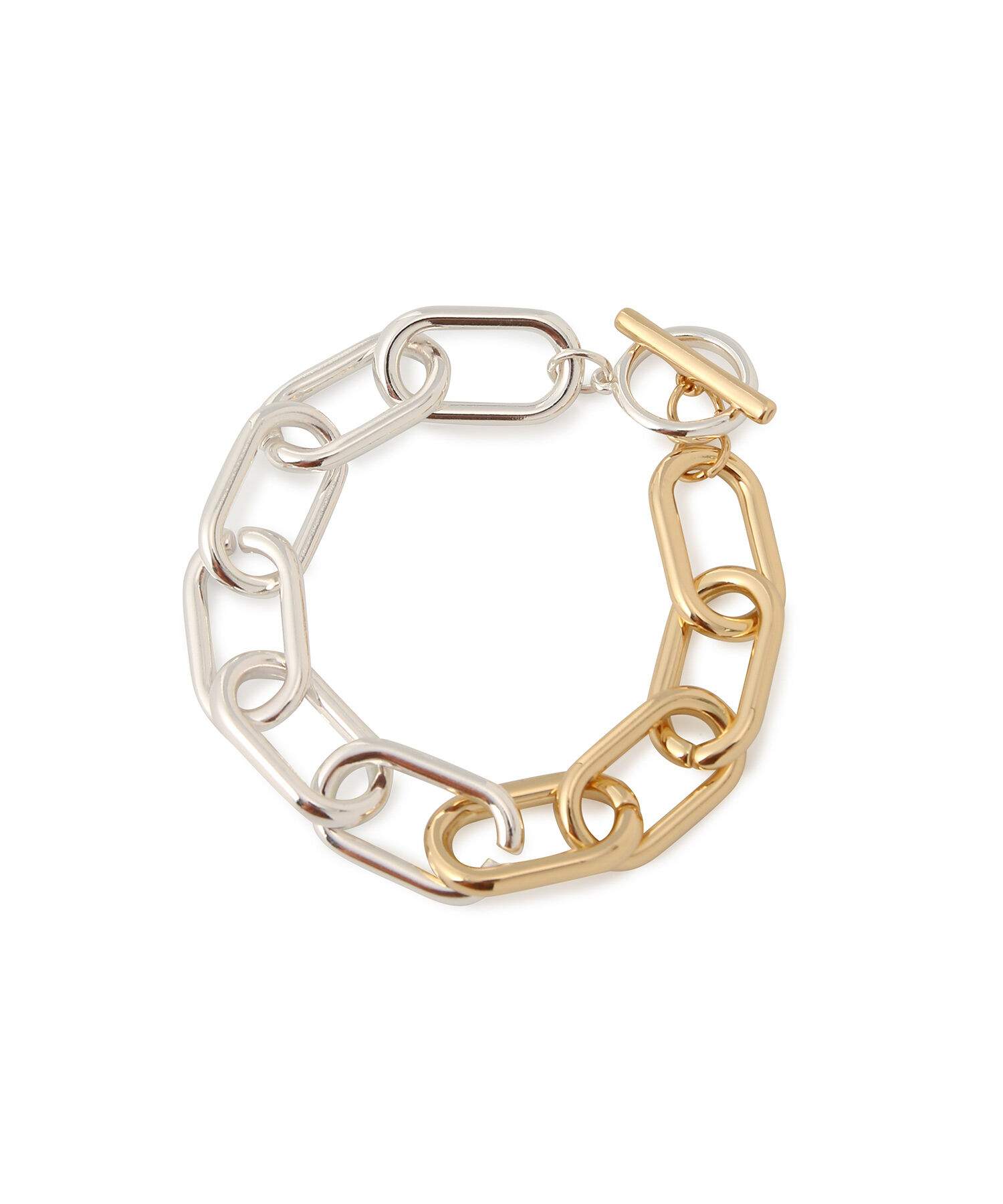 VIS「コンビメッキチェーンブレスレット」|ブレスレット・バングル|