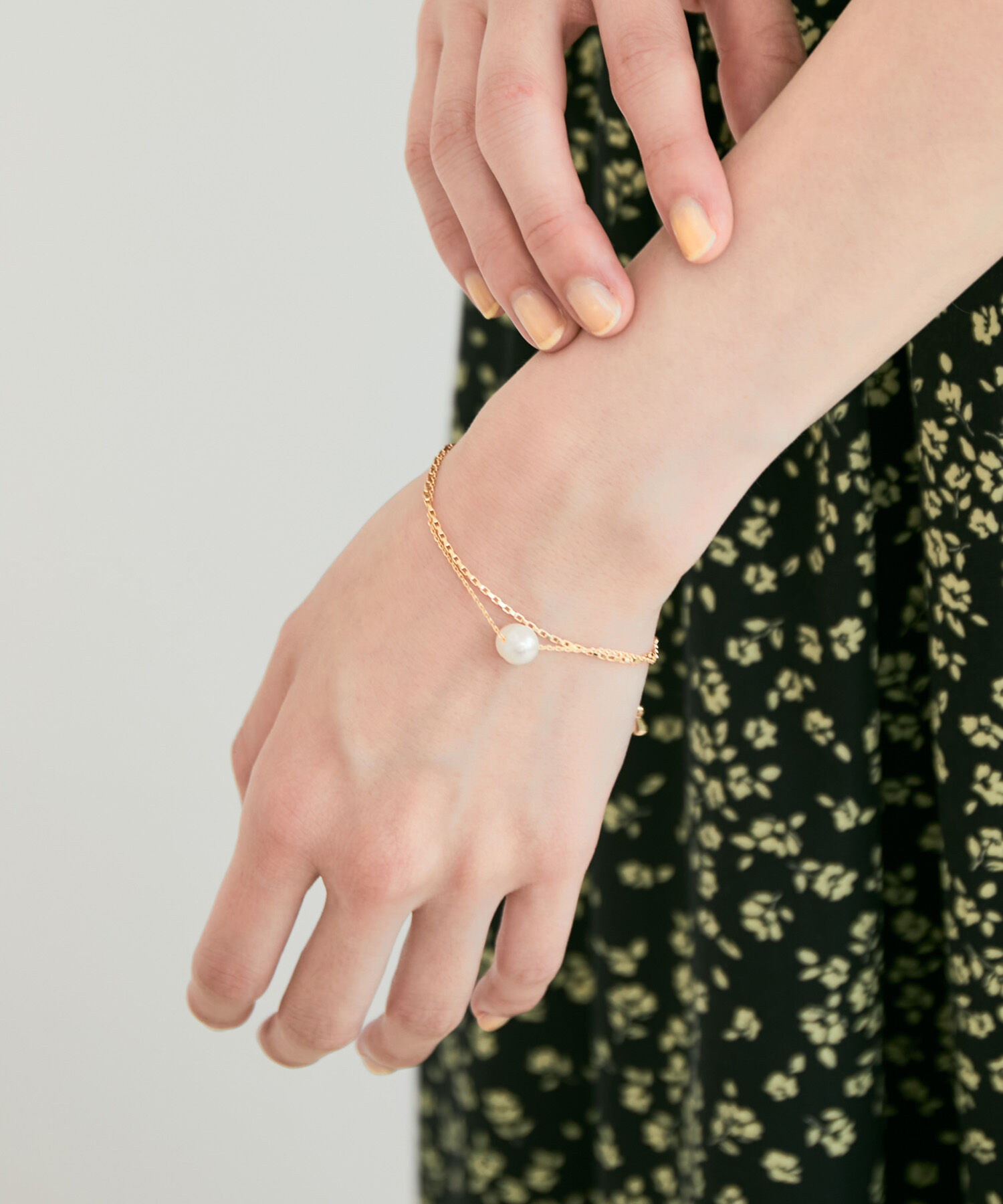 VIS「淡水パール2連ブレスレット」|ブレスレット・バングル|ホワイト(10)