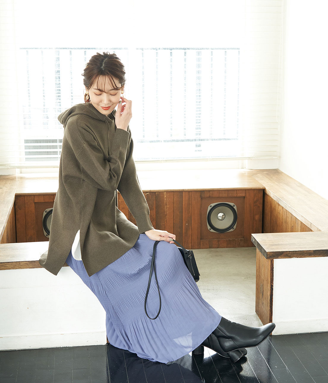 Rope&rsquo;Picnic「マジョリカプリーツスカート」|スカート|