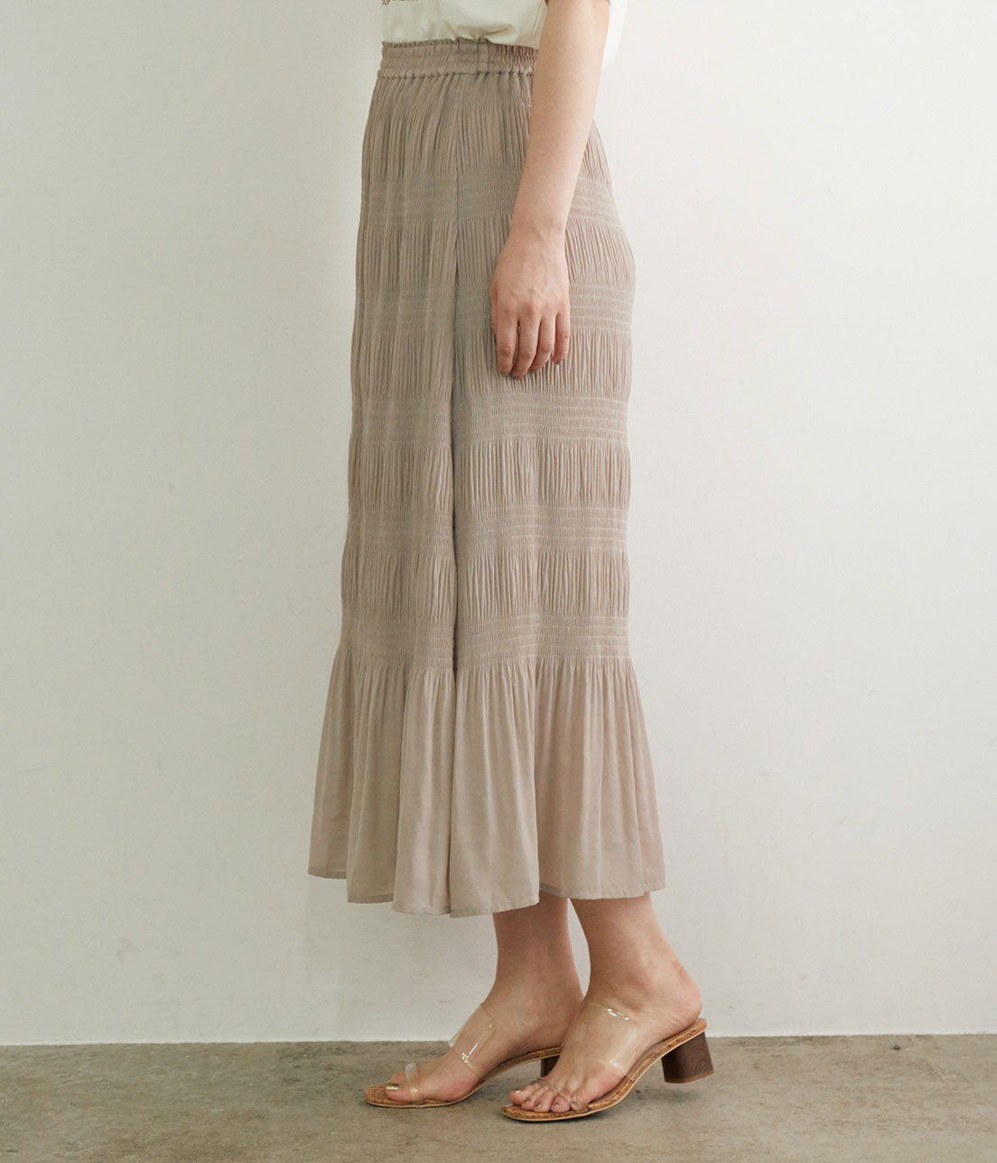Rope&rsquo;Picnic「マジョリカプリーツスカート」|スカート|