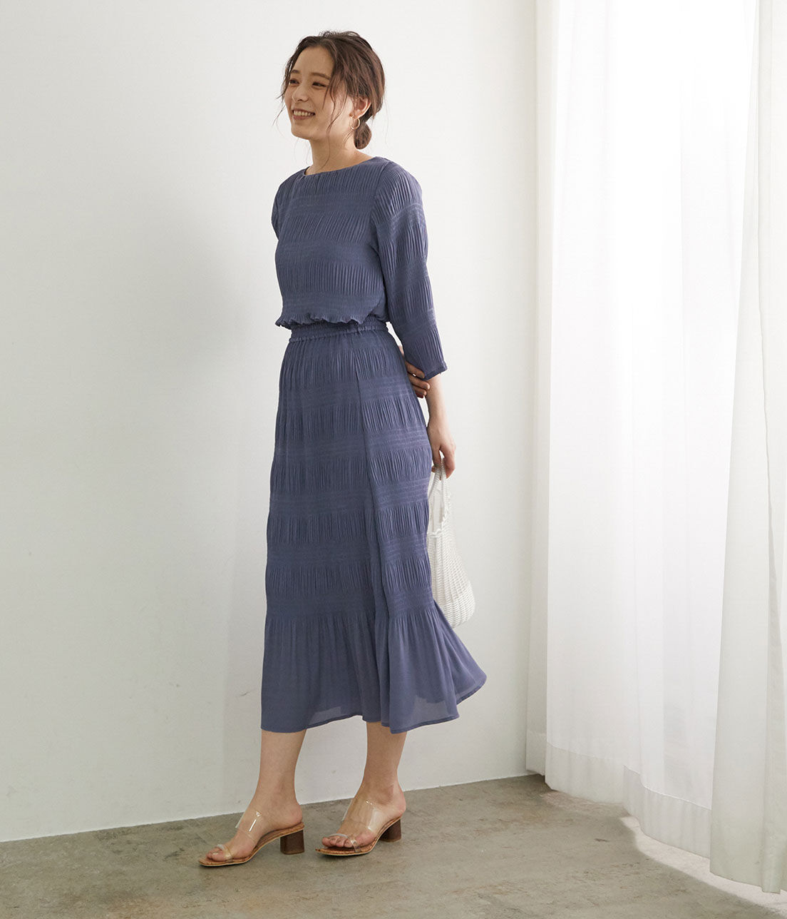 Rope&rsquo;Picnic「マジョリカプリーツスカート」|スカート|