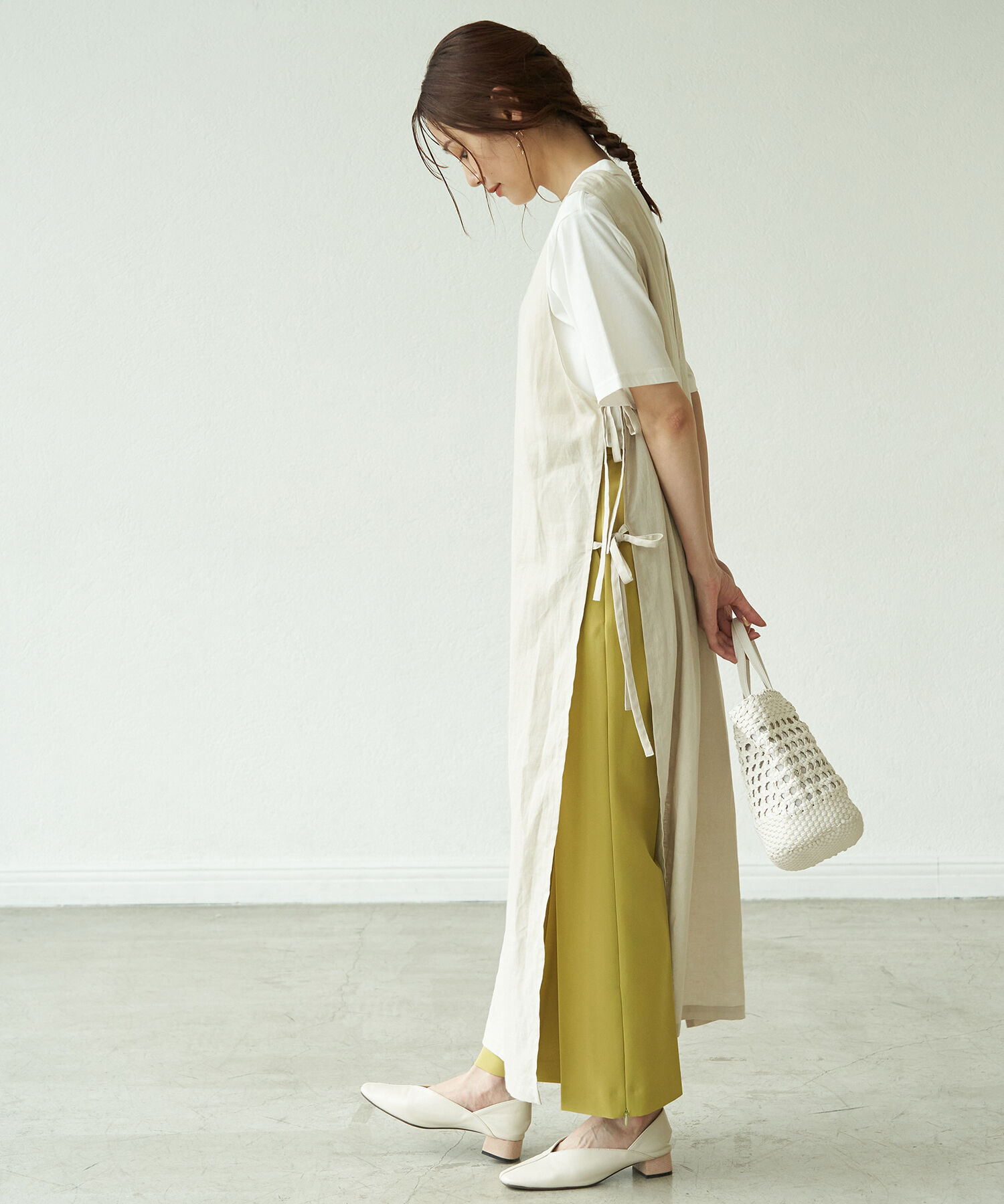 Rope&rsquo;Picnic「【ラク美】ファスナースリットパンツ」|その他|