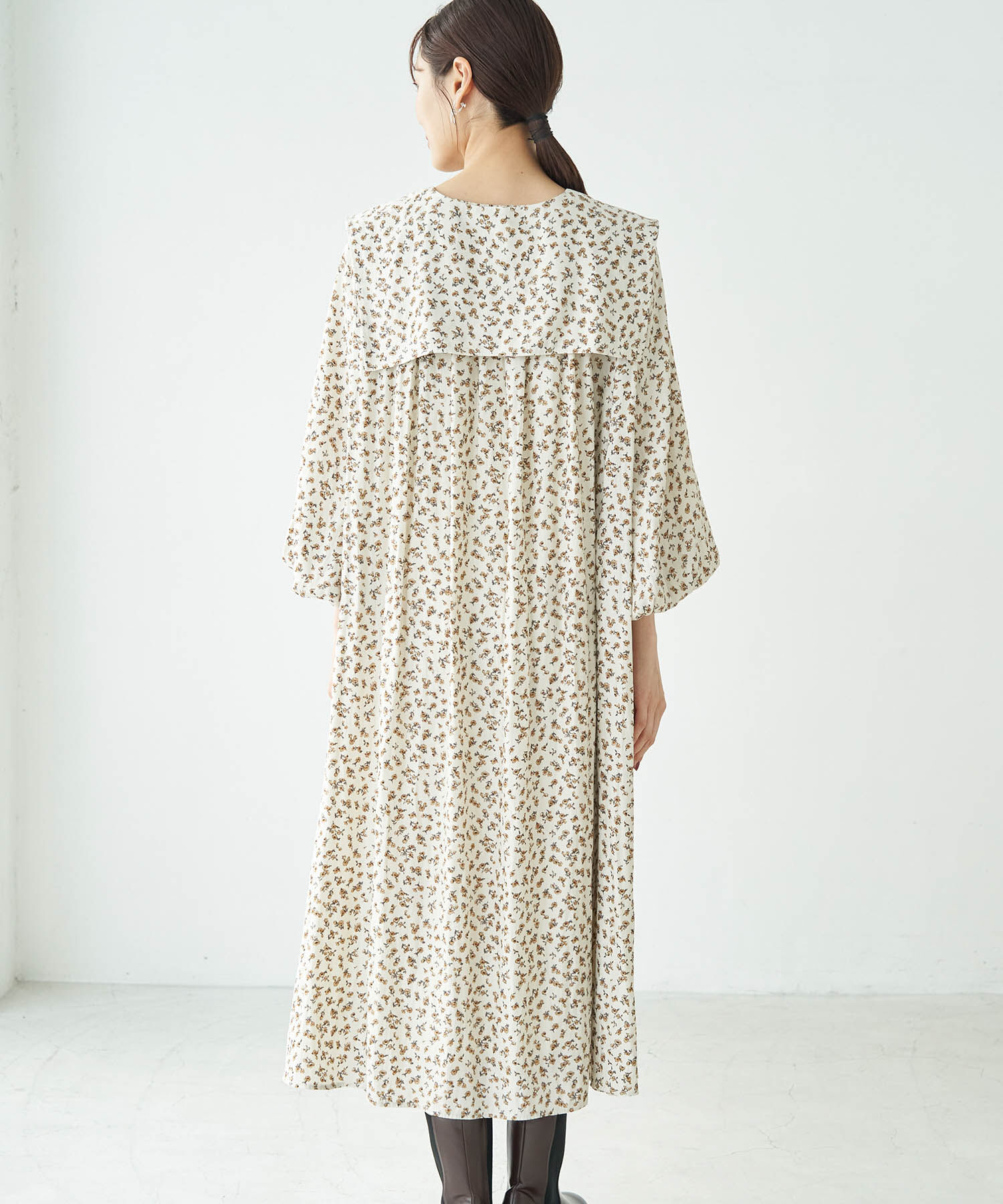 Rope&rsquo;Picnic「セーラーカラー付ワンピース」|ワンピース|