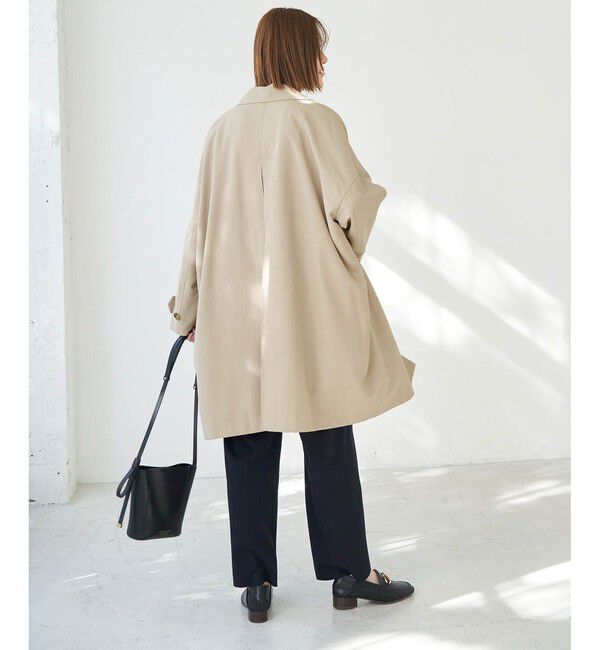 Rope&rsquo;Picnic「UVカット　ステンカラーコート」|ステンカラーコート|