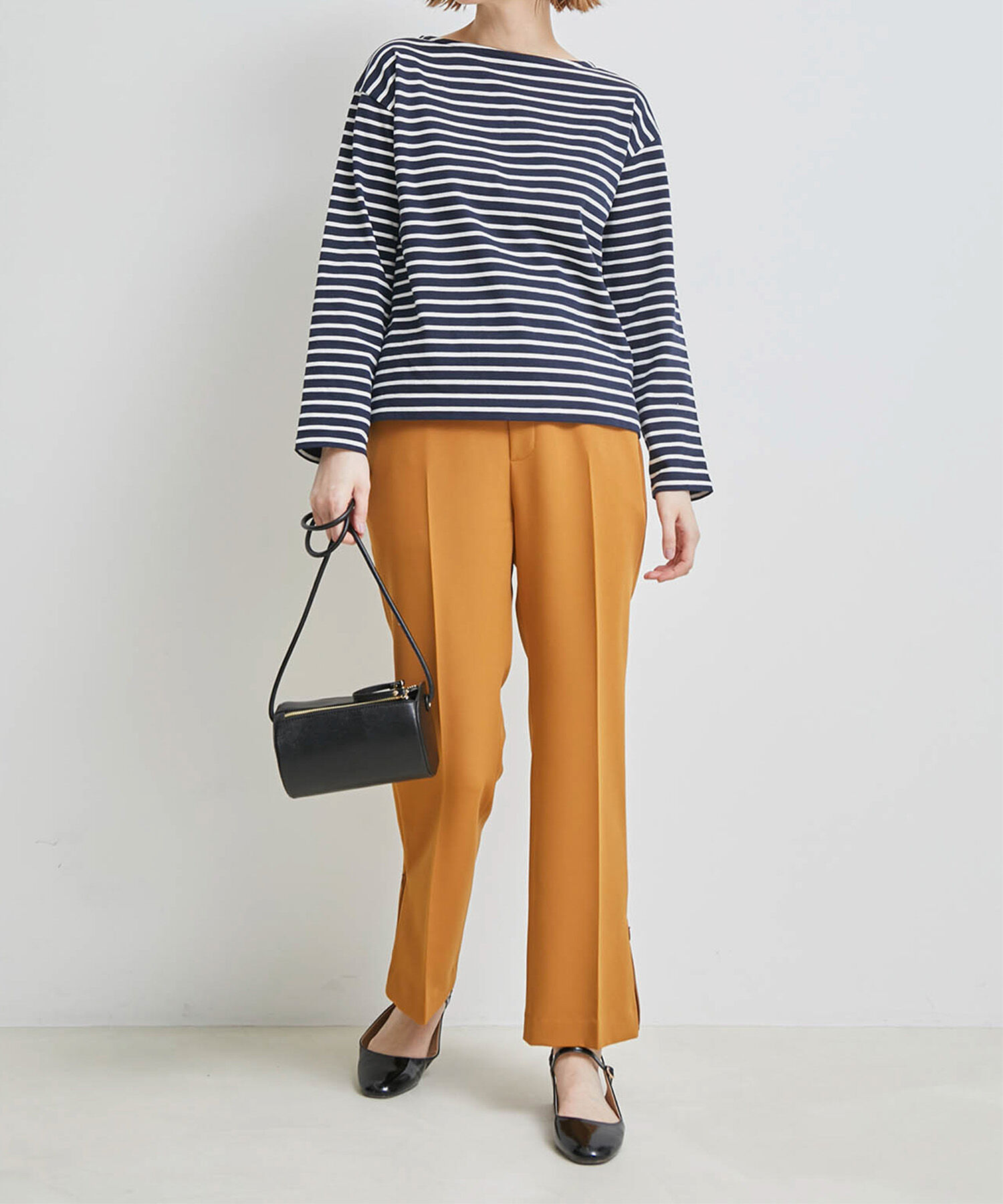 Rope&rsquo;Picnic「【ラク美】ファスナースリットカラーパンツ」|その他|