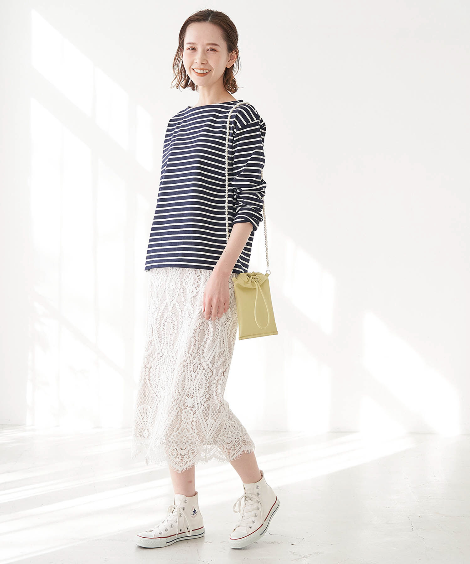 Rope&rsquo;Picnic「レーススカート」|スカート|
