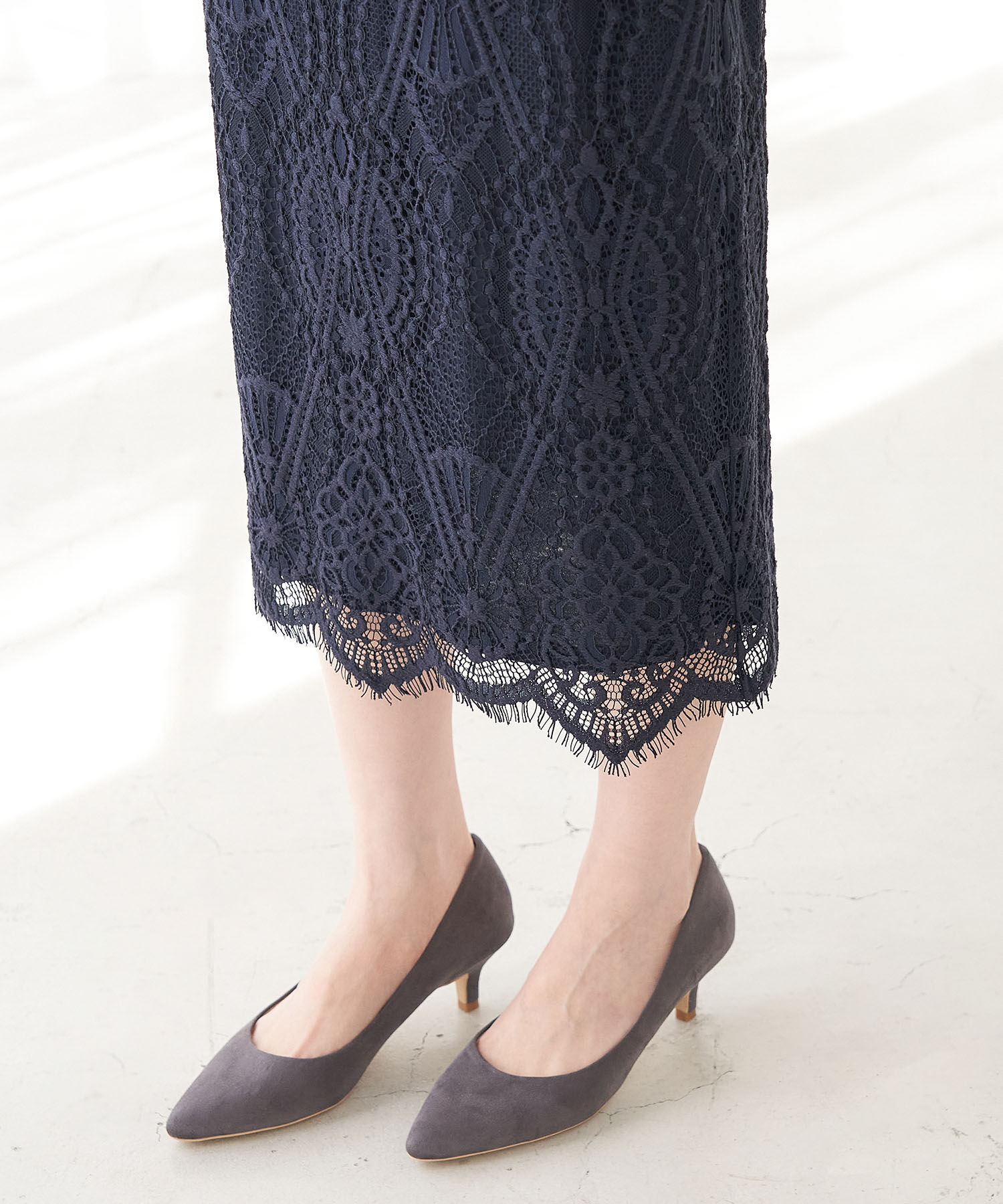 Rope&rsquo;Picnic「レーススカート」|スカート|