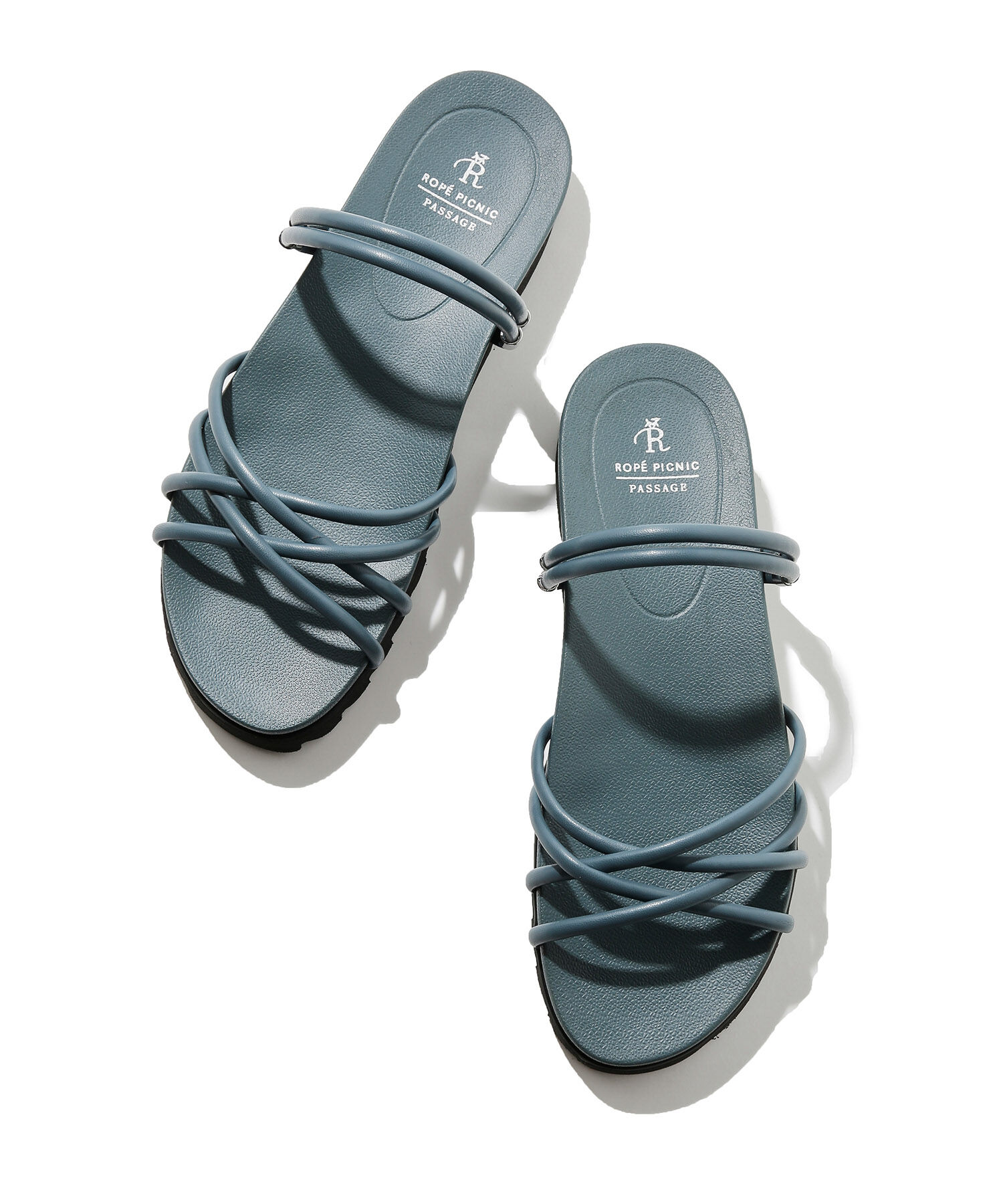ROPE PICNIC PASSAGE「クロスストリングスライド＆バックスリングサンダル」|サンダル|