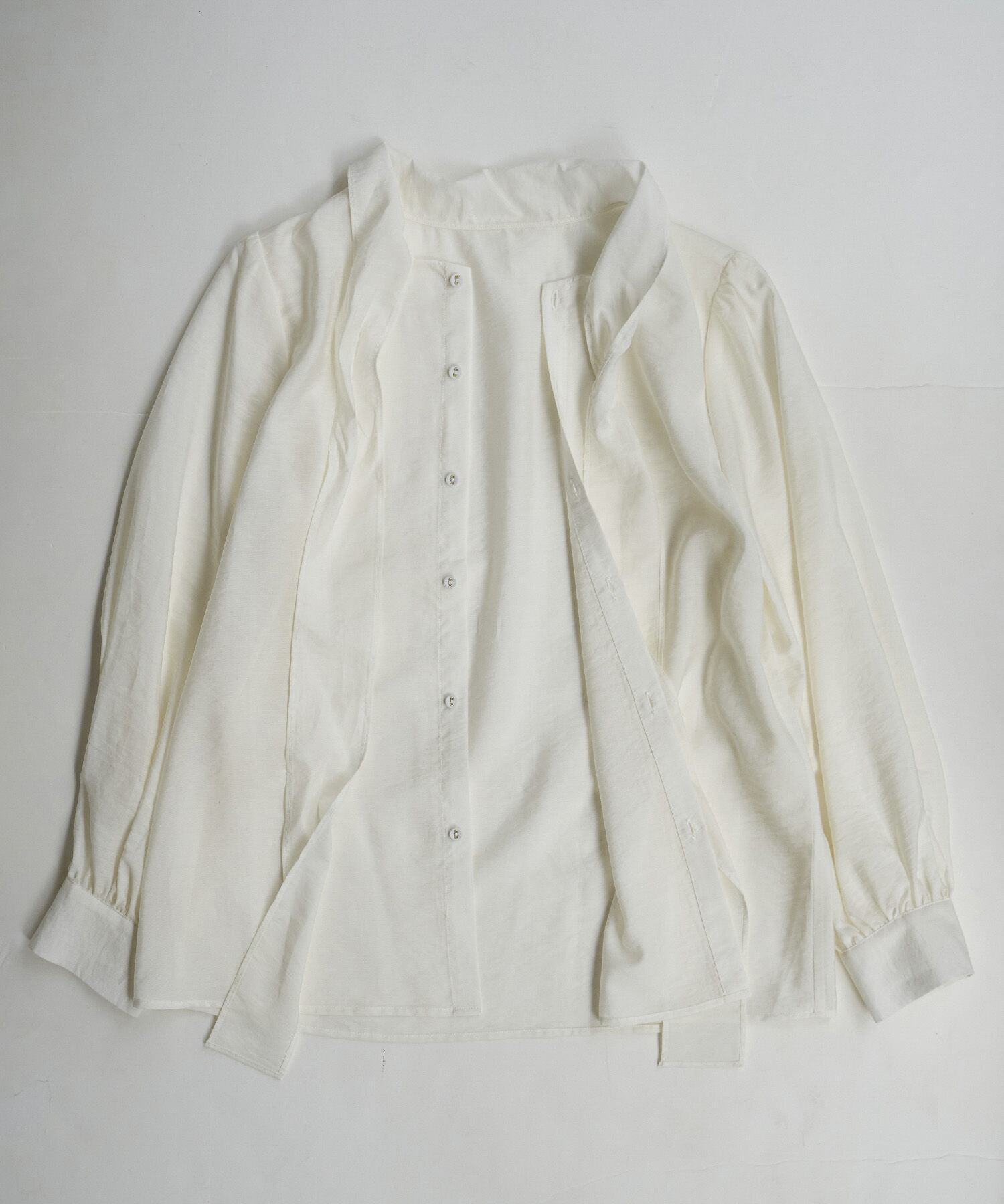 Rope&rsquo;Picnic「シアーボウタイブラウス」|シャツ・ブラウス|