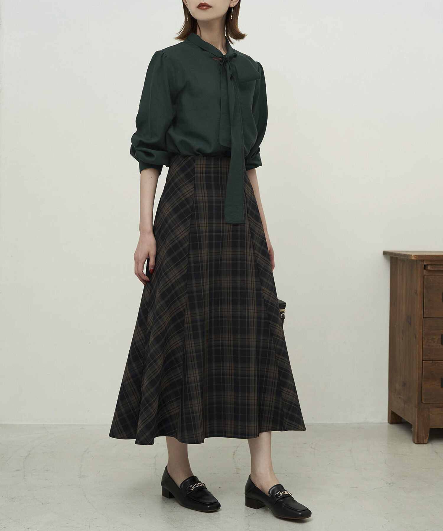 Rope&rsquo;Picnic「シアーボウタイブラウス」|シャツ・ブラウス|