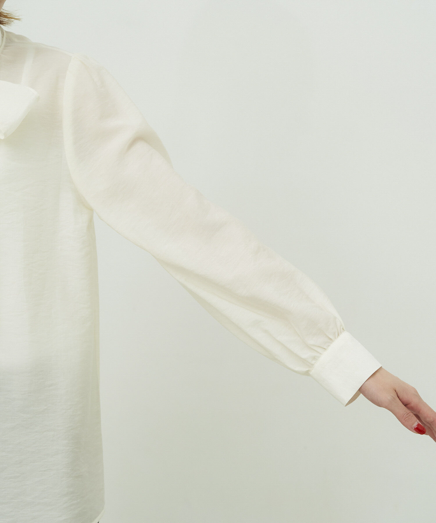 Rope&rsquo;Picnic「シアーボウタイブラウス」|シャツ・ブラウス|