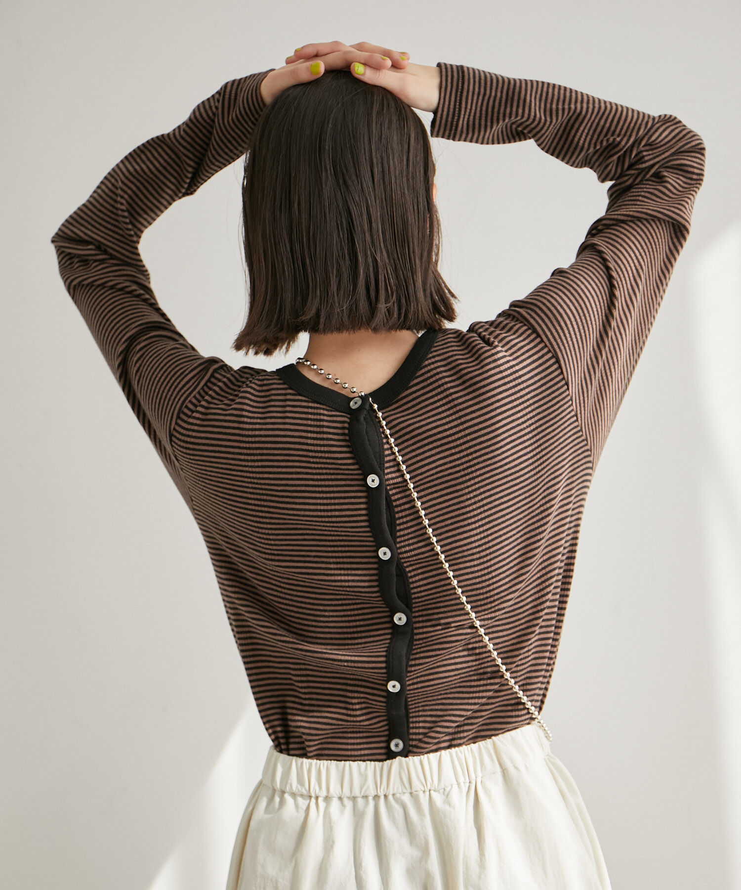 Rope&rsquo;Picnic「【WEB限定】【Miller/ミラー別注】2WAY/カーディガン」|カーディガン|