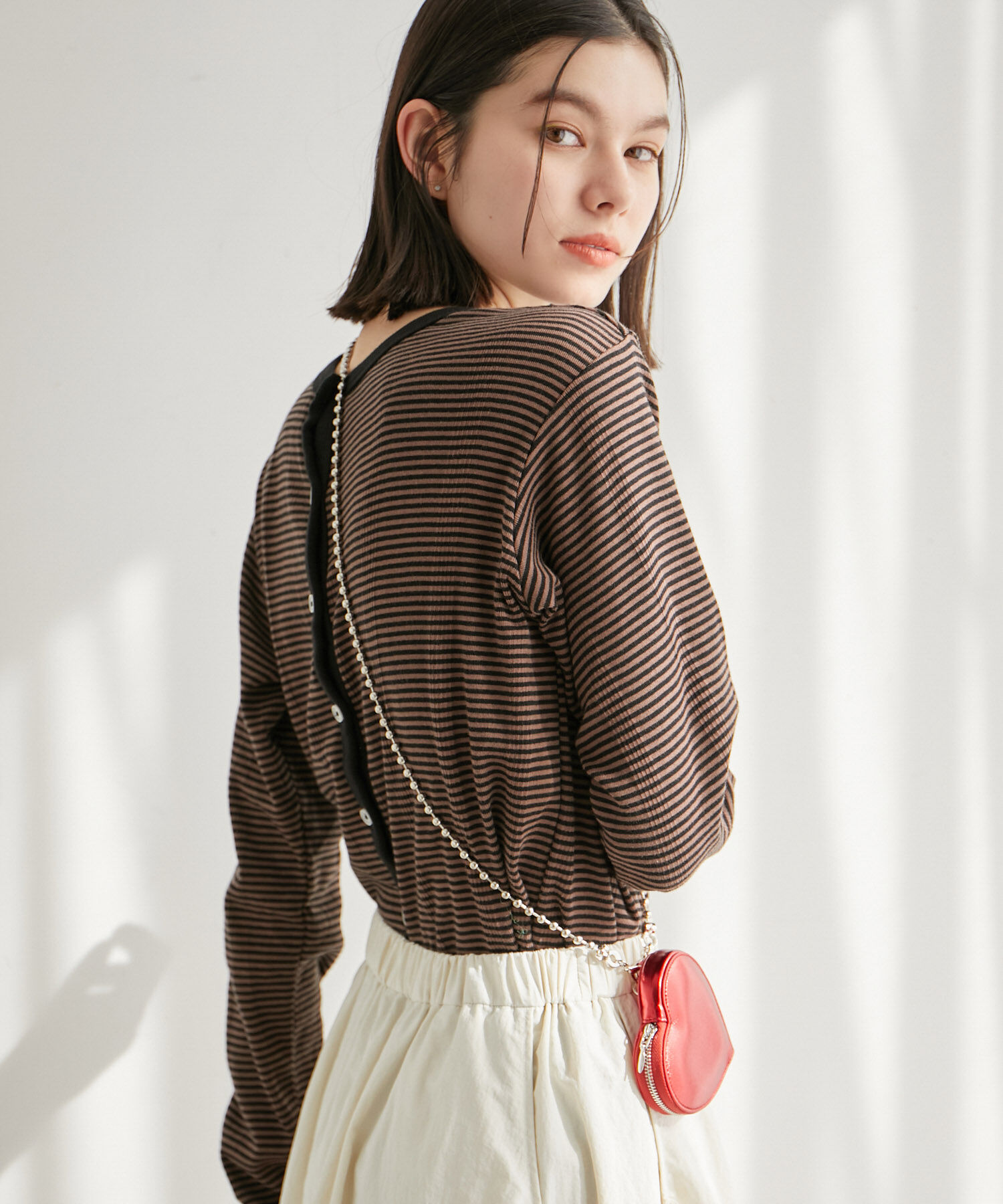 Rope&rsquo;Picnic「【WEB限定】【Miller/ミラー別注】2WAY/カーディガン」|カーディガン|