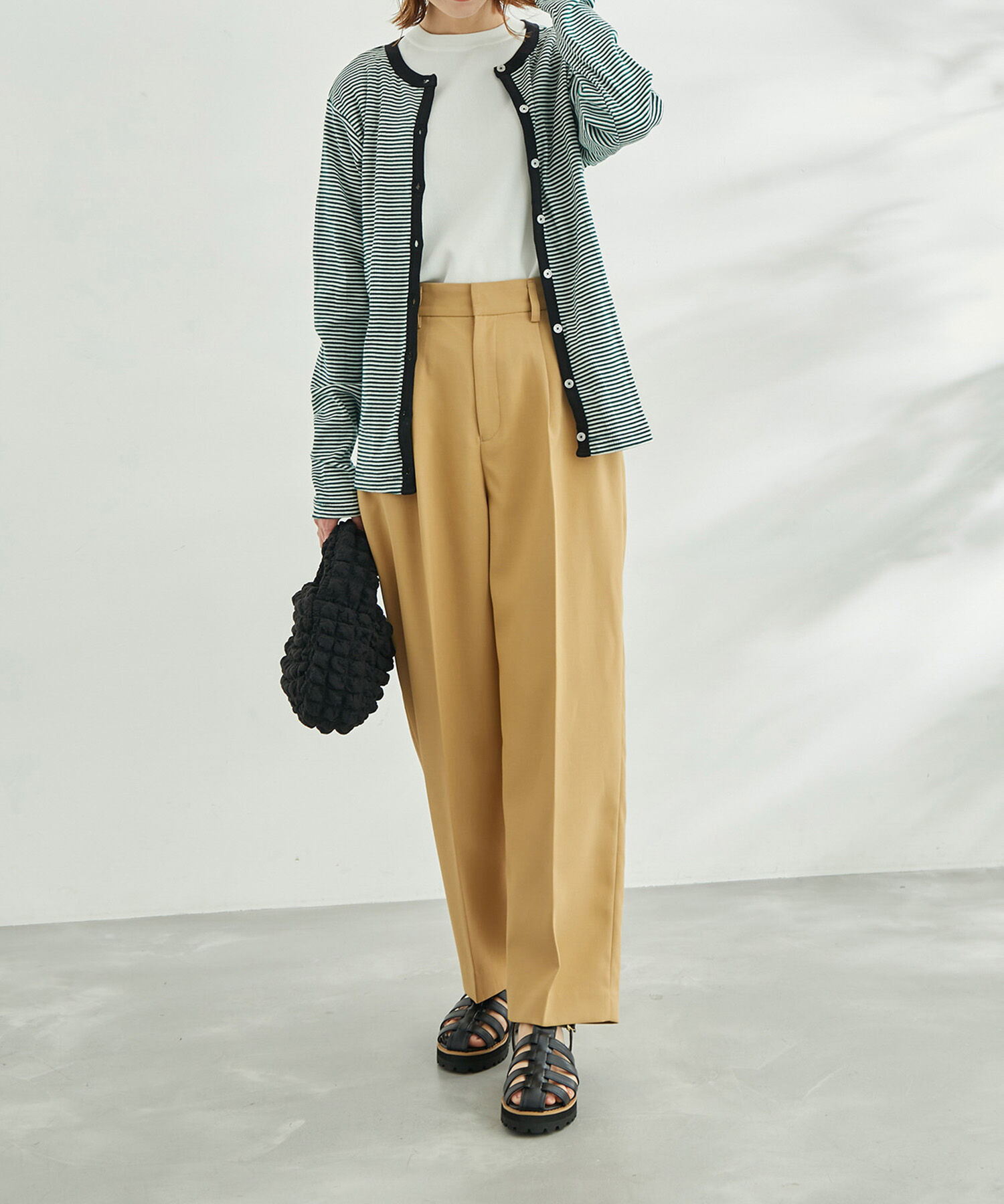 Rope&rsquo;Picnic「【WEB限定】【Miller/ミラー別注】2WAY/カーディガン」|カーディガン|