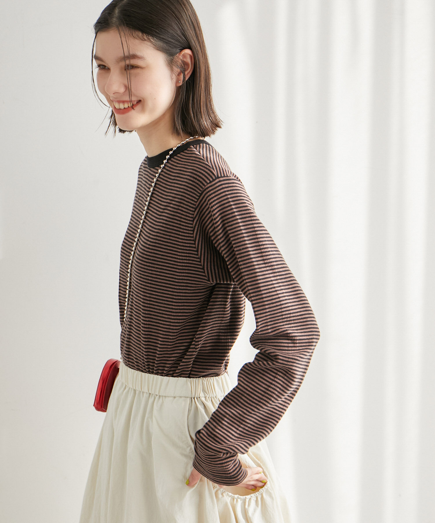 Rope&rsquo;Picnic「【WEB限定】【Miller/ミラー別注】2WAY/カーディガン」|カーディガン|