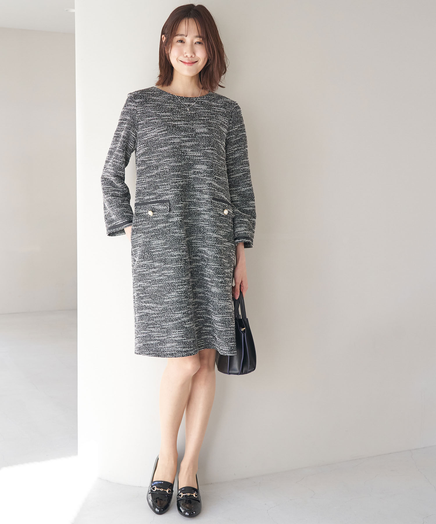 Rope&rsquo;Picnic「ツイードワンピース」|ワンピース|