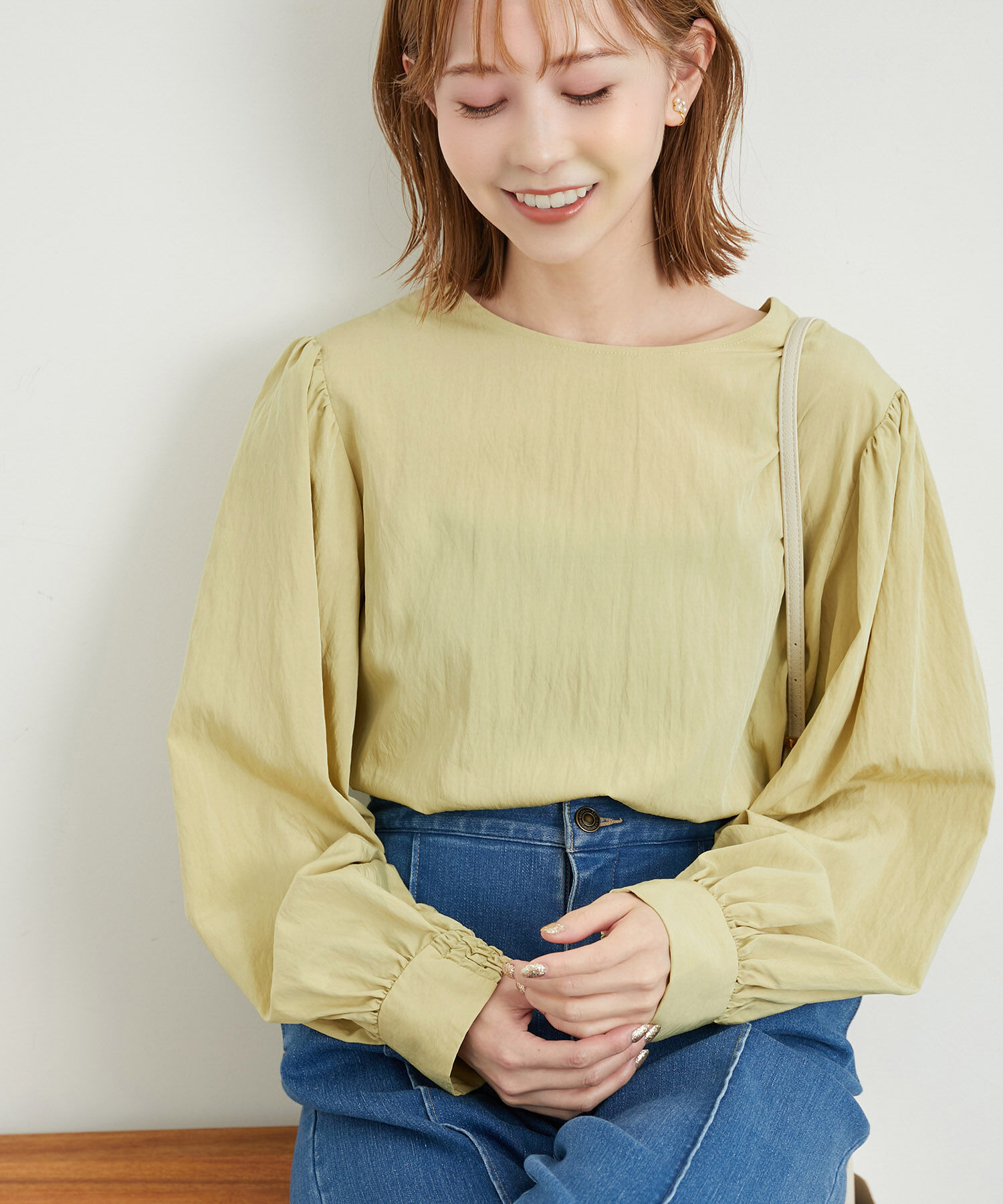 Rope&rsquo;Picnic「【一部店舗限定】袖ボリュームブラウス/2WAY」|シャツ・ブラウス|