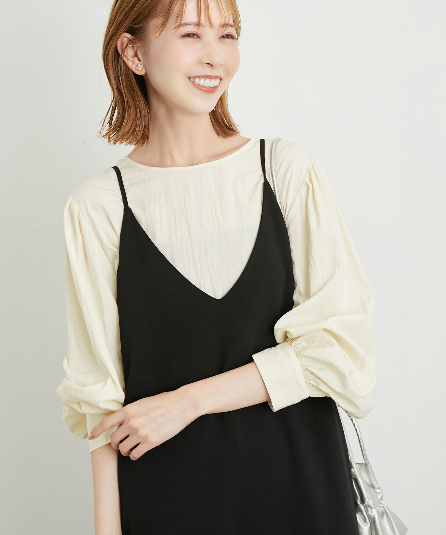 Rope&rsquo;Picnic「【一部店舗限定】袖ボリュームブラウス/2WAY」|シャツ・ブラウス|