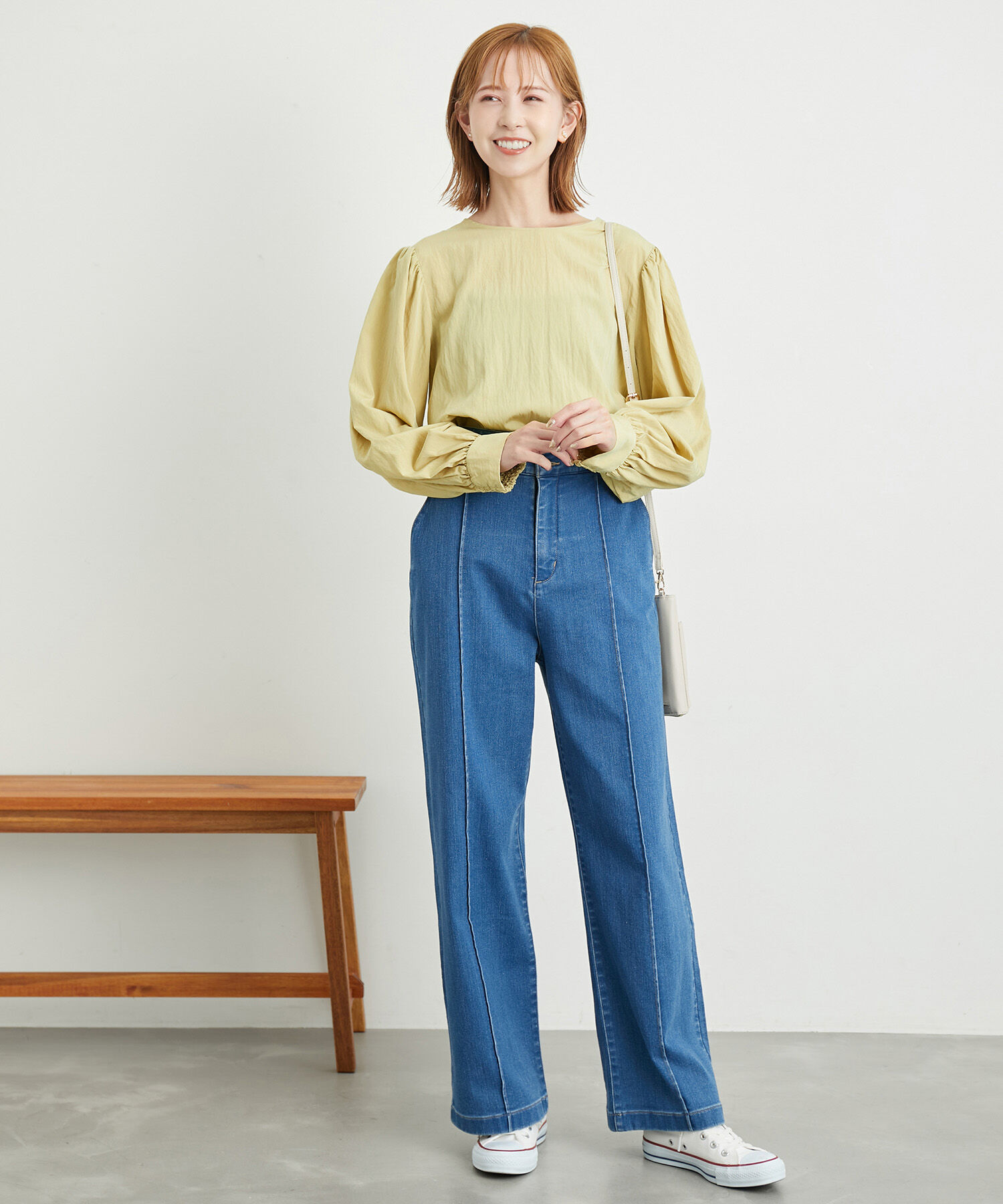 Rope&rsquo;Picnic「【一部店舗限定】袖ボリュームブラウス/2WAY」|シャツ・ブラウス|