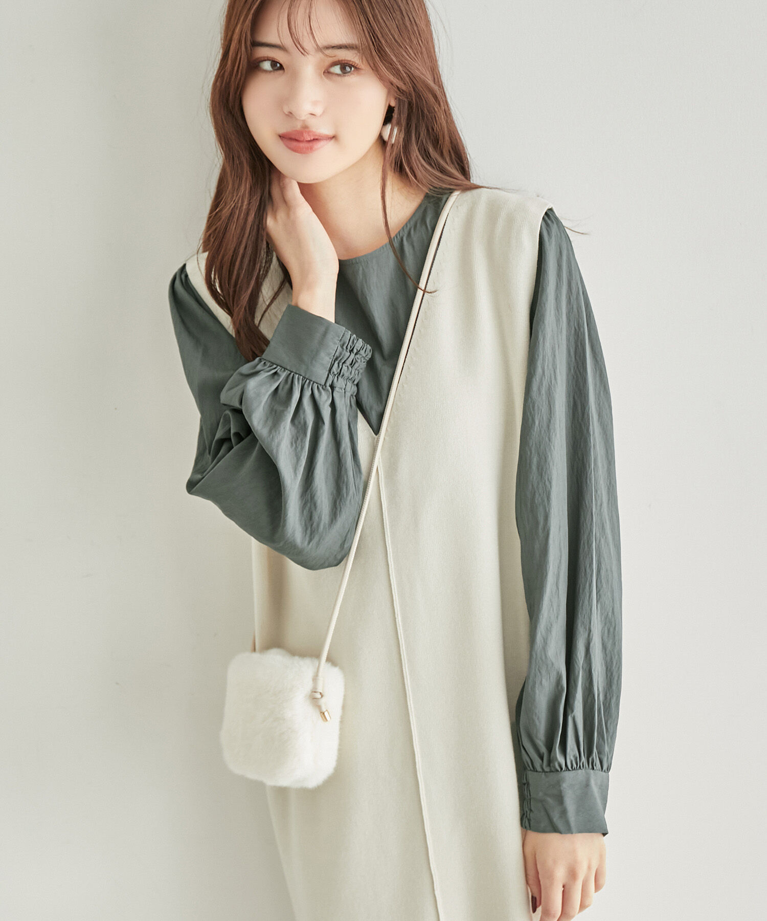 Rope&rsquo;Picnic「【一部店舗限定】袖ボリュームブラウス/2WAY」|シャツ・ブラウス|